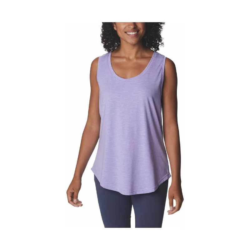 Columbia Women's Cades Cape Tank - Frosted Purple - ONLINE STORE CREDIT/EXCHANGE ONLY