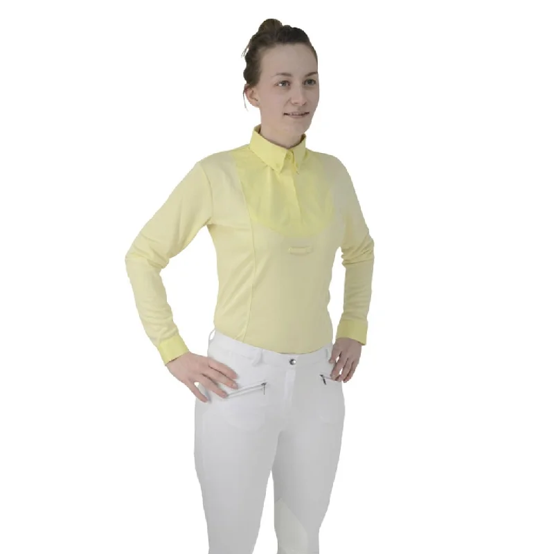 HyFASHION Ladies Dedham Long Sleeved Tie Shirt