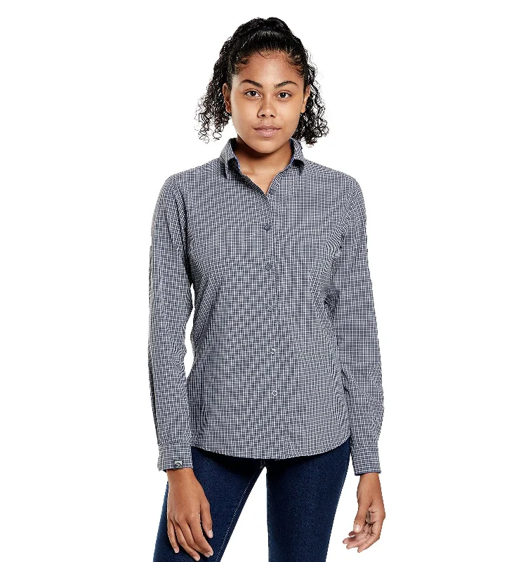 Women's Influencer Woven Shirt - Microplaid