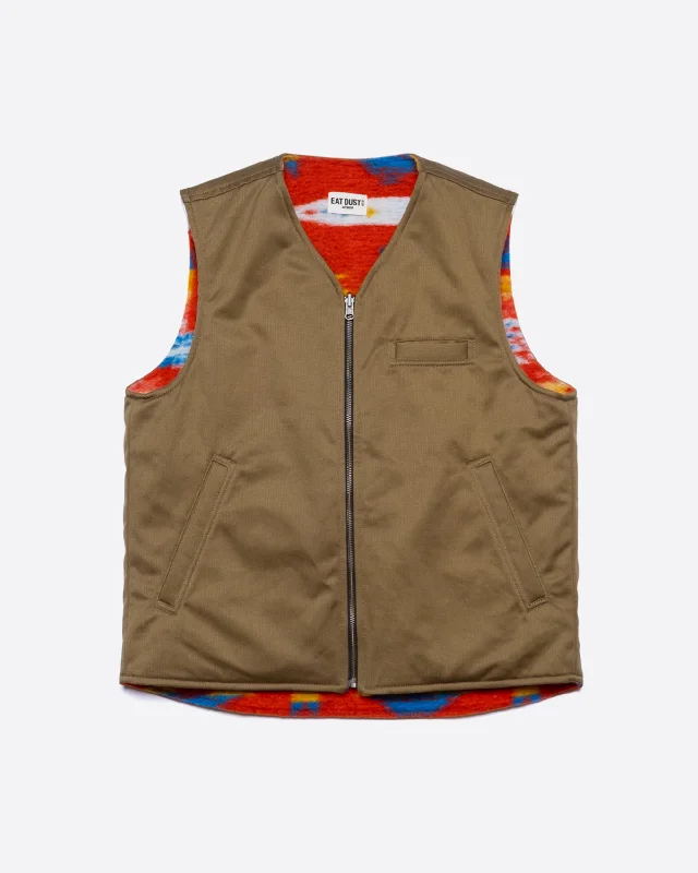 Ltd. Edition Deck Vest Joshua Wool Drap/Red