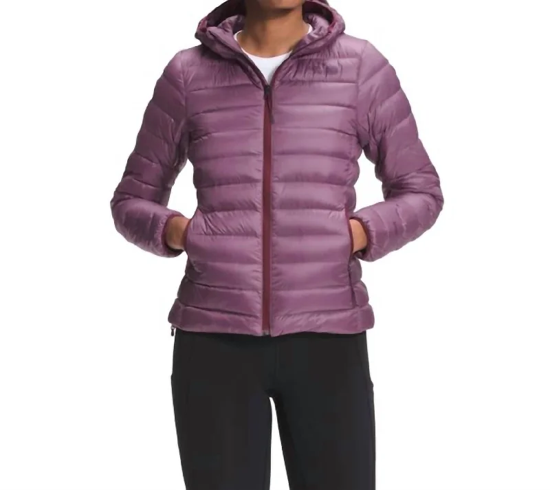 Sierra Peak Hooded Jacket In Pikes Purple