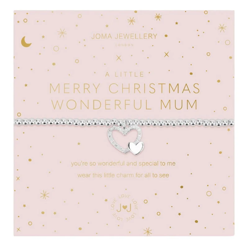 A Little Merry Christmas Wonderful Mum Bracelet