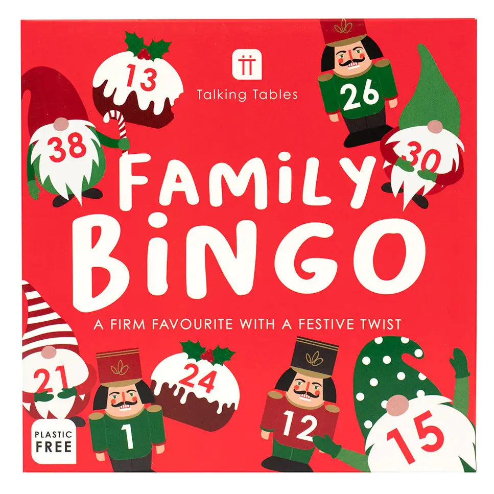 Nutcracker Family Bingo Game