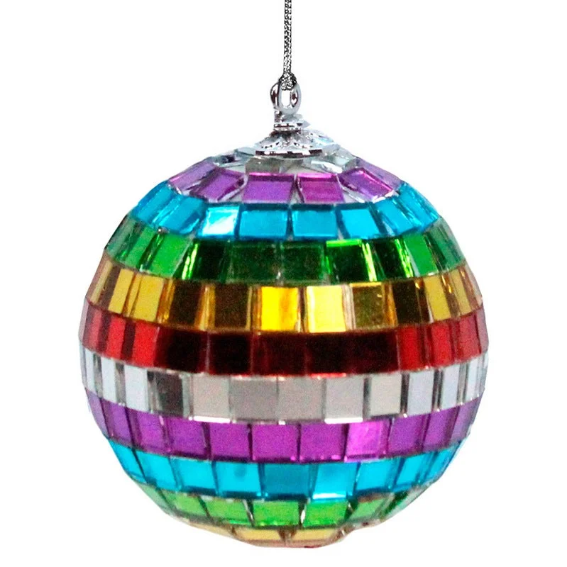 Rainbow Mirror Disco Ball 6 cm