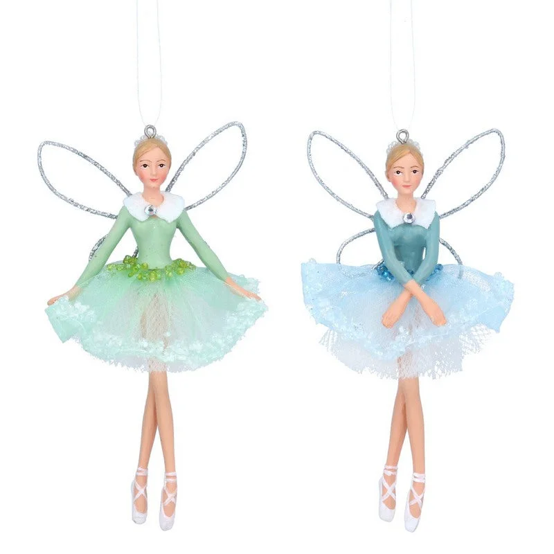 Resin & Fabric Fairy Decoration